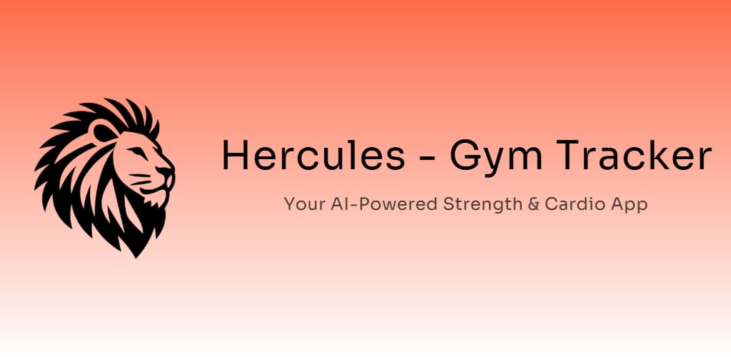 Hercules App Interface - Dashboard and Workout Tracking