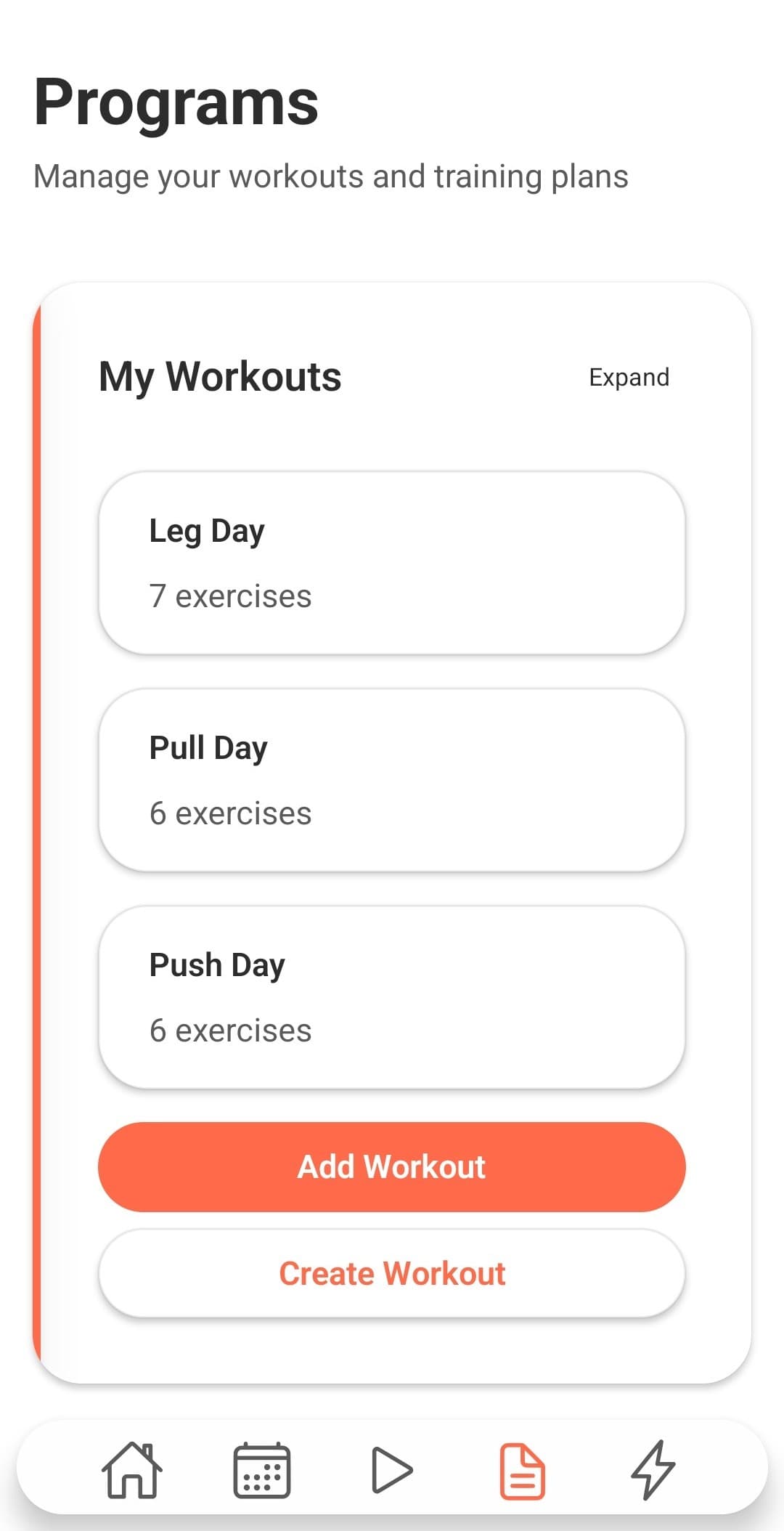 Programs